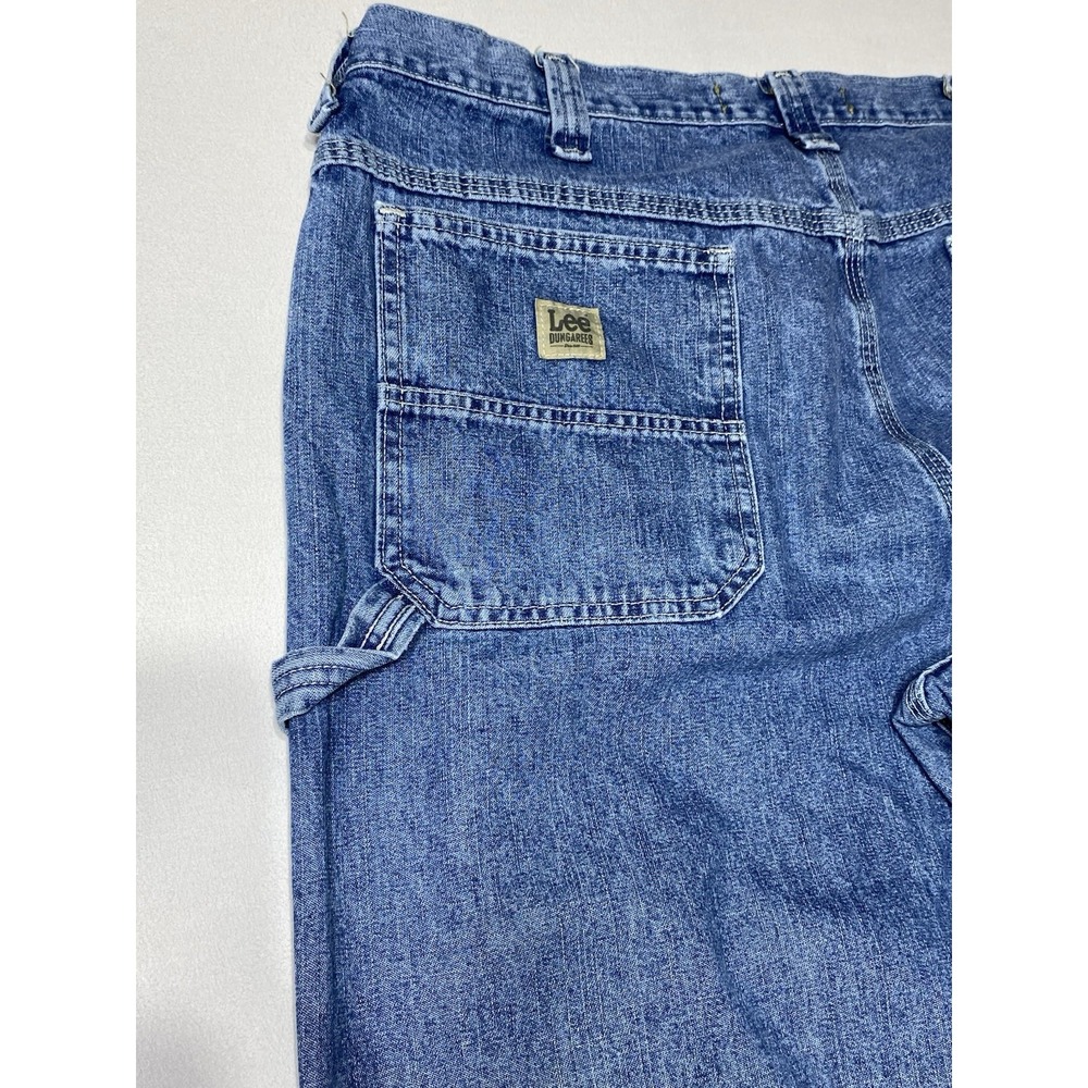 Lee Dungarees Carpenter Jeans 40x30 Relaxed Blue Utility Work Denim - Picture 6 of 9